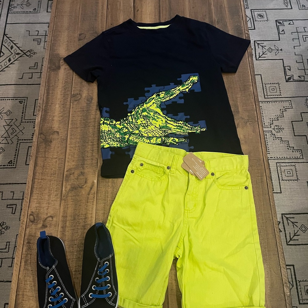 Gymboree Coordinating boys outfit size 8 ( NWT)